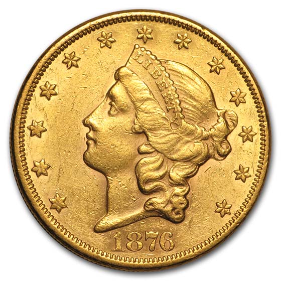 SKU#25501 1905-S $20 Liberty Gold Double Eagle AU